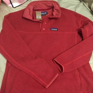 Women’s Patagonia better sweater 1/4 zip Nwt L